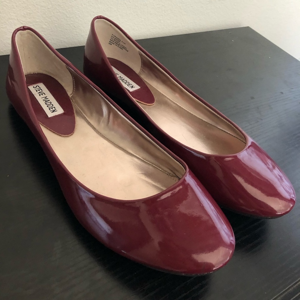 Gorgeous Raspberry Steve Madden Flats!